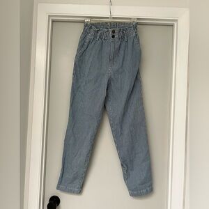 Universal Thread Navy and White Striped Pants